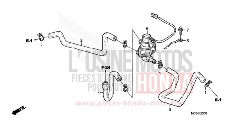 VALVE COMMANDE INJECTION D'AIR ST1300A8 de 2008
